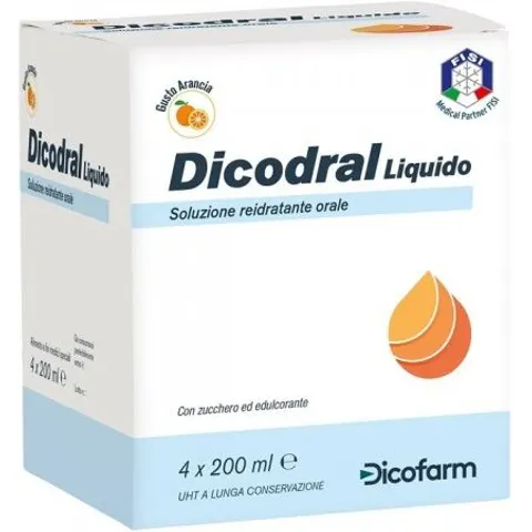 Dicofarm Spa Dicodral Liquido 4x200ml – immagine 1