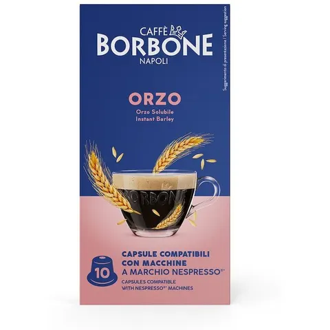 CAFFE BORBONE Espresso D'orzo Comp. Nespresso 10 Pz – immagine 1