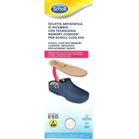 Scholl Clog evo soletta a-static44/45 – immagine 1