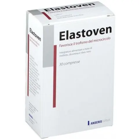 Anseris Farma Elastoven Integratore Trofismo Microcircolo 30cpr – immagine 1