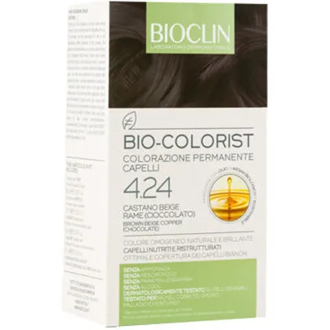 Bioclin Bio-Colorist 4.24 Castano Beige Rame – immagine 1