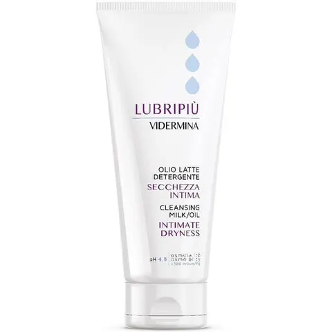 Vidermina Lubripiù Olio Latte Detergente Intimo 200 Ml – immagine 1
