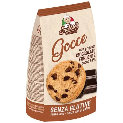 GAIA Srl INGLESE Bisc.Gocce Ciocc.300g – immagine 1