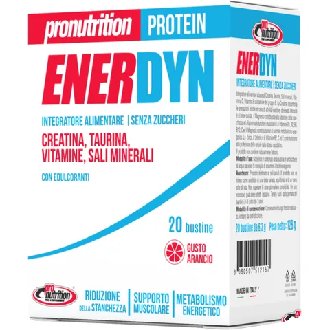 Pro Nutrition Pronutrition Enerdyn 20 Bustine Arancia – immagine 1