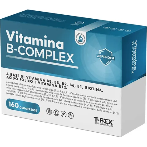 T-Rex Vitamina B Complex Da 160 Compresse – immagine 1