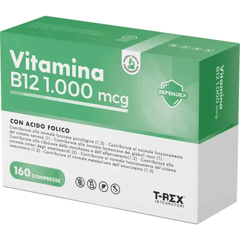 T-Rex Biotina Complex 160 Compresse – immagine 1