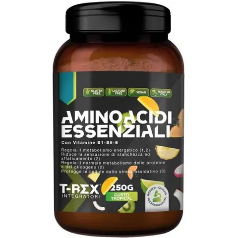Rex Aminoacidi Essenziali Integratore Gusto Tropicale 252g – immagine 1