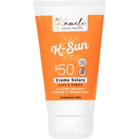 kamelì K-Sun Crema Solare Viso e Corpo SPF 50 – immagine 1