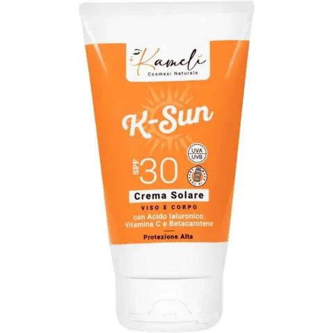 kamelì K-Sun Crema solare viso e corpo SPF 30 – immagine 1