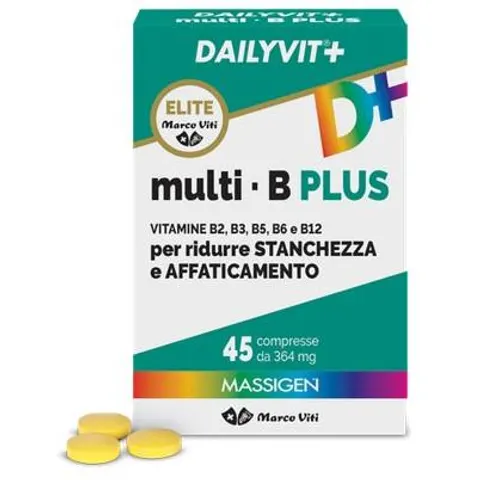 Dailyvit Massigen Multi-B Plus Integratore Multiminerale 45 Compresse – immagine 1