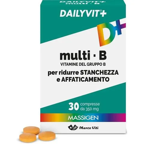 massigen Dailyvit+ MultiB Integratore Multiminerale 30 compresse – immagine 1