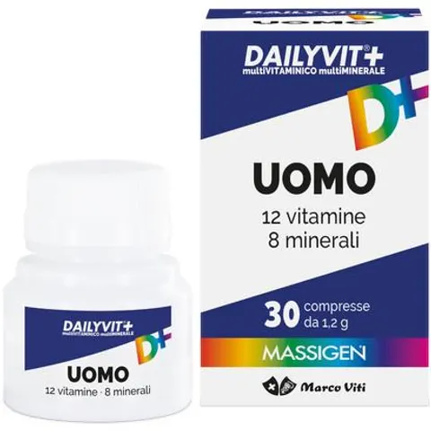 Massigen Dailyvit+ Uomo 30 Compresse – immagine 1
