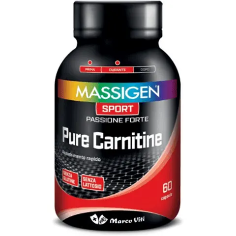 Massigen Sport Pure Carnitine 60 Compresse – immagine 1