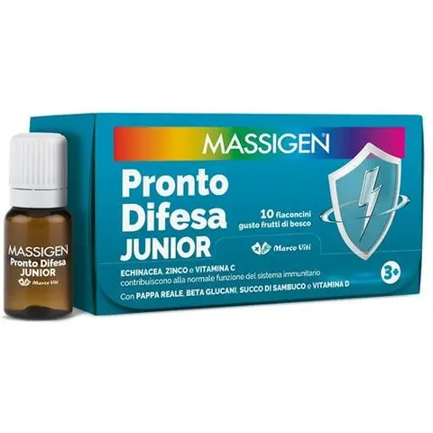 massigen pronto difesa junior 10 flaconcini da 10 ml – immagine 1