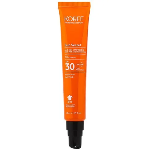 Korff Sun Secret Fluido Viso SPF 30 50 ml – immagine 1