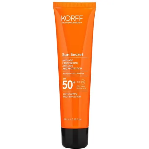 Korff Sun Secret Latte Solare SPF50+ 100ml – immagine 1
