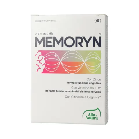 Alta Natura Memoryn - Integratore per la Memoria, 30 Compresse – immagine 1