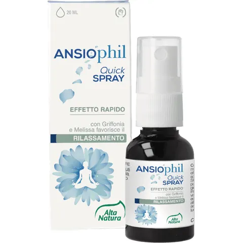 Alta Natura Ansiophil Quick Spray 20 ml – immagine 1