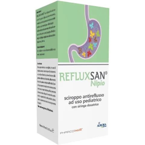 Aurora Biofarma Refluxsan Nipio Sciroppo Antireflusso 150 Ml – immagine 1