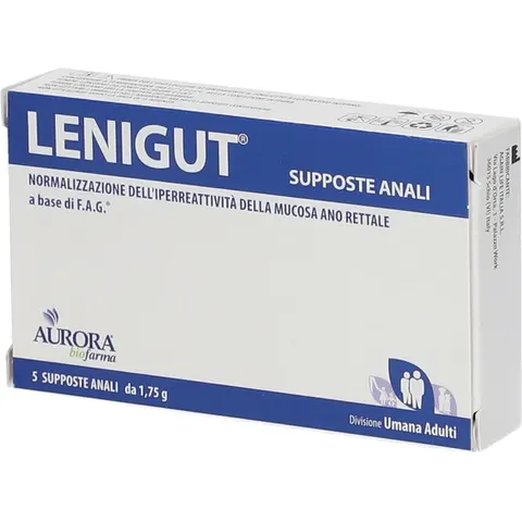 aurora biofarma srl Lenigut supposte anali – immagine 1