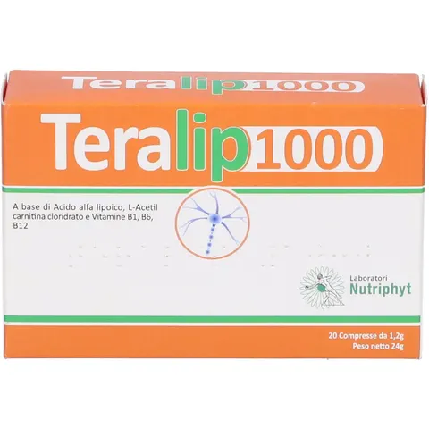 laboratori nutriphyt srl Teralip 1000 20 Compresse – immagine 1