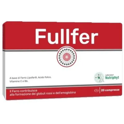 laboratori nutriphyt srl Fullfer 20 Compresse – immagine 1