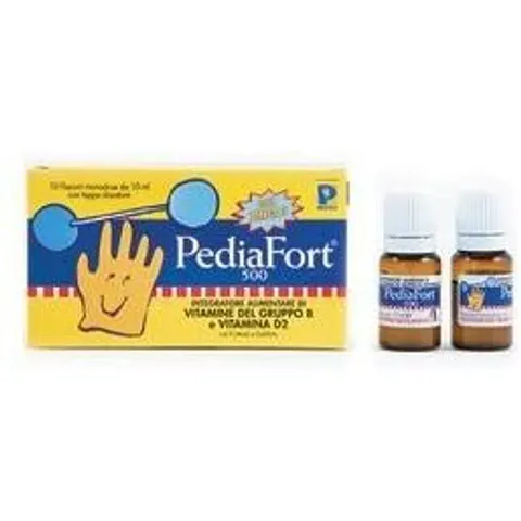 Pediatrica Pediafort 500 Int Mvit 10fl – immagine 1