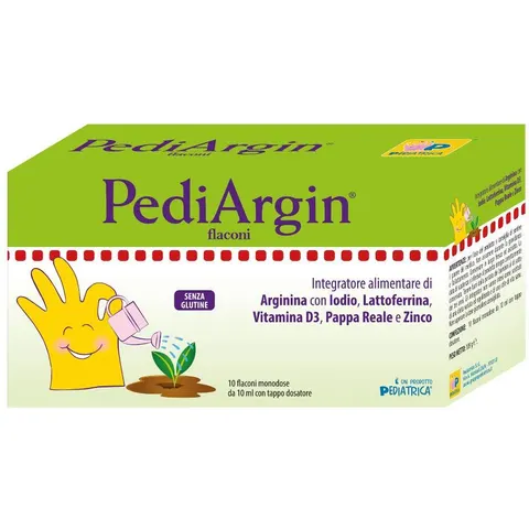 PEDIATRICA Srl PediArgin, 10 Flaconi da 10 ml – immagine 1