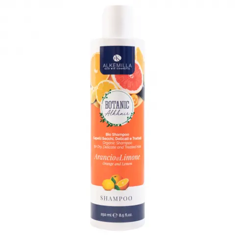 Alkemilla Shampoo Bio Arancio e Limone – immagine 1