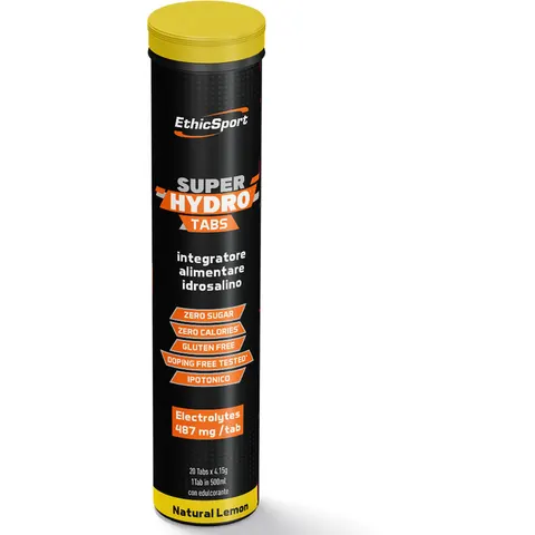 ethic sport super hydro tabs 20 cpr limone – immagine 1
