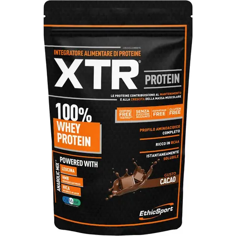 ethic sport protein xtr 900 gr cacao – immagine 1