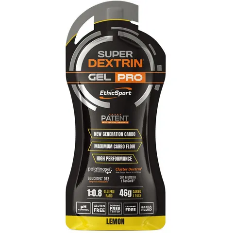 ethic sport super dextrin gel pro 60 ml limone – immagine 1