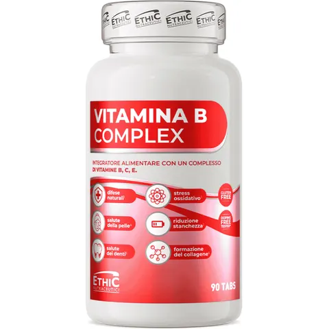 EthicSport Vitamina B Complex 1000 90 tabs – immagine 1