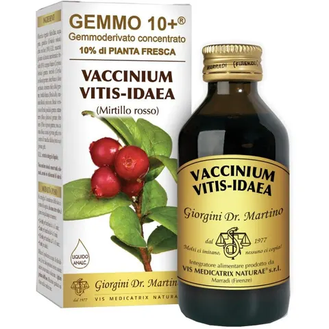 giorgini Mirtillo rosso gemme 10+100ml – immagine 1