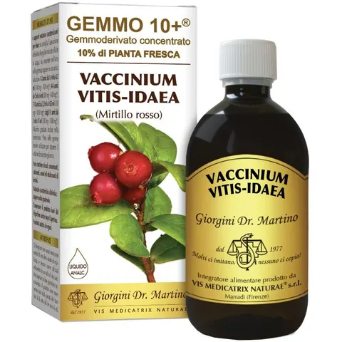 giorgini Mirtillo rosso gemme 10+500ml – immagine 1