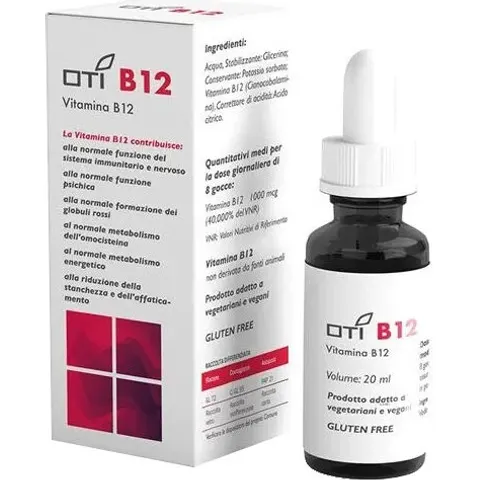 Oti Vitamina B12 Gocce 20ml – immagine 1