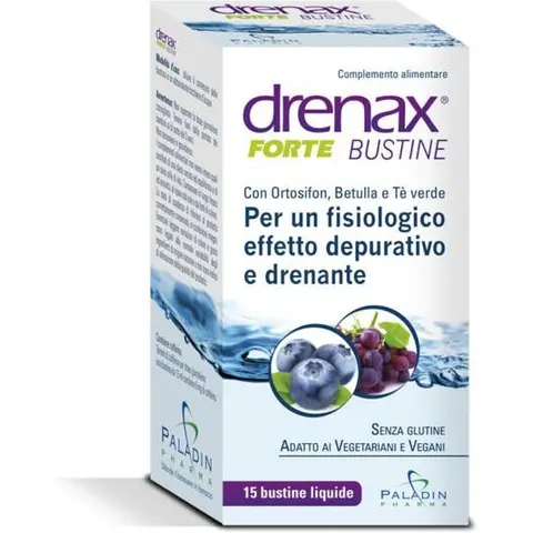 Paladin Pharma Drenax Forte Mirtillo 15bs – immagine 1