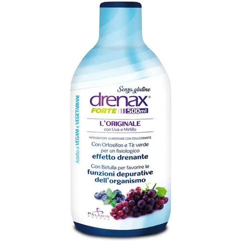 Paladin Pharma Drenax Forte L'Originale Con Uva E Mirtillo 500 Ml – immagine 1