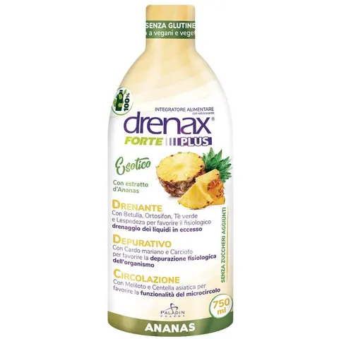 Drenax Forte Ananas Plus Integratore Drenante 750 ml – immagine 1