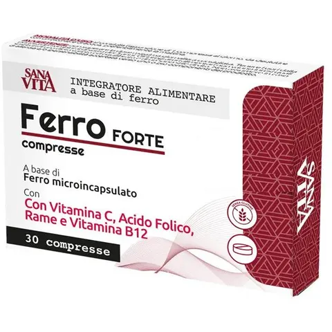 sanavita ferro forte 30 compresse – immagine 1