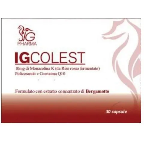 Igpharma Di Idone Giovanni Igcolest 30 Capsule – immagine 1