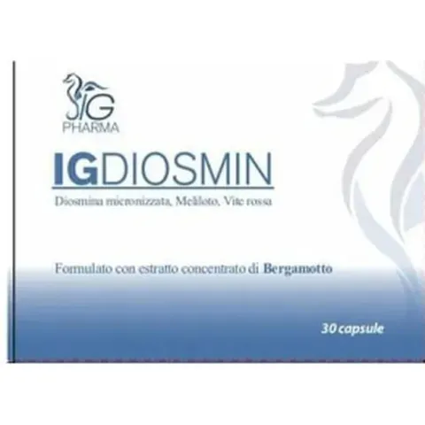 Igpharma Di Idone Giovanni Igdiosmin 30 Capsule – immagine 1