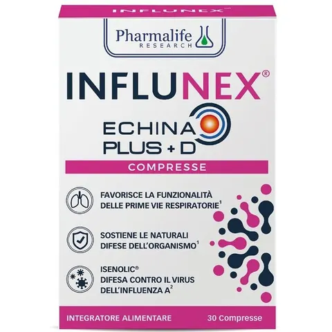 Pharmalife Research Influnex Echina Plus D 30 Compresse – immagine 1