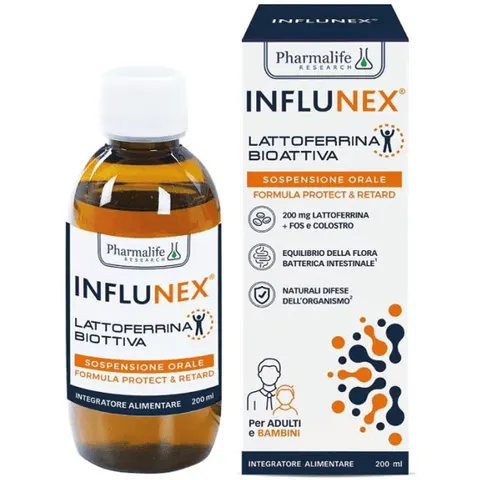 Pharmalife Research Influnex Lattoferrina 200ml – immagine 1