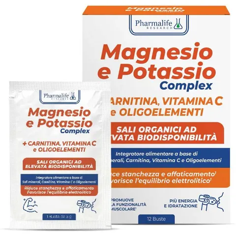 PHARMALIFE RESEARCH Srl MAGNESIO e POTAS COMPL 12BUST – immagine 1