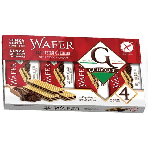 guidolce Wafer gusto cacao 4x45 g – immagine 1