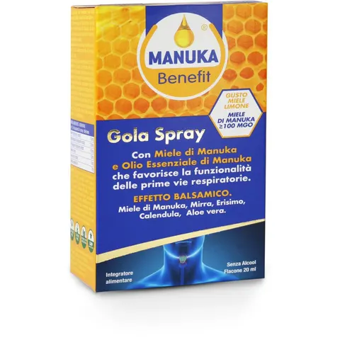 optima Manuka benefit gola spray 20ml – immagine 1
