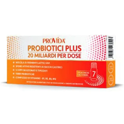 provida probiotici plus 20 miliardi 7 flaconcini x 8 ml – immagine 1