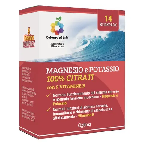 Optima Magnesio Potassio Vit B 14 Stick – immagine 1