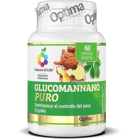 Optima Naturals Glucomannano Puro 60cps – immagine 1